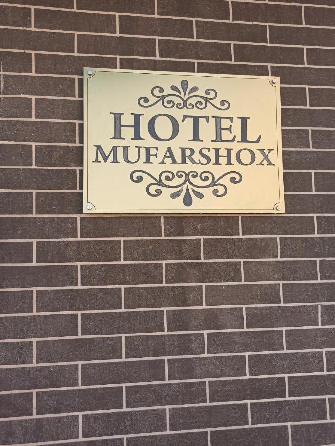 Mufarshox Otel Buhara Dış mekan fotoğraf